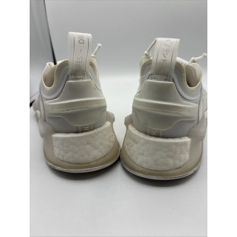 Adidas Originals‎ NMD_V3 Triple White Running Sneakers Men Size Size 8.5